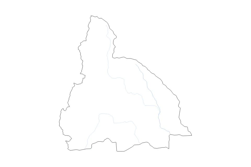 Aperçu de la carte de contour de San Juan Argentina
