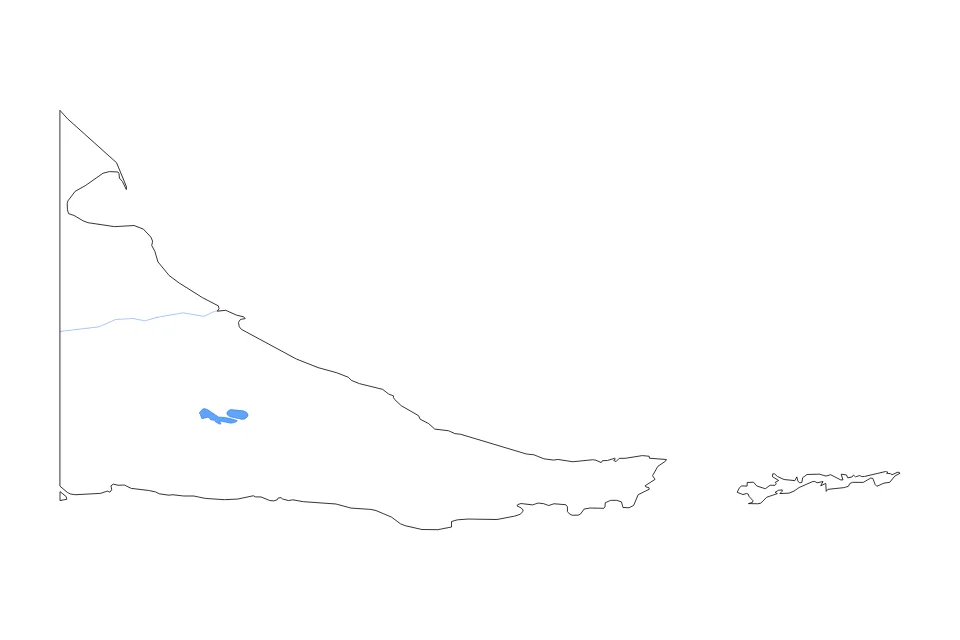 Aperçu de la carte de contour de Tierra Del Fuego