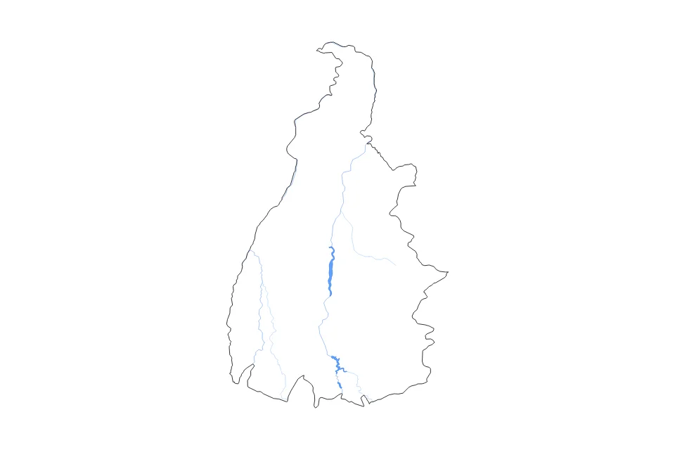 Aperçu de la carte de contour de Tocantins
