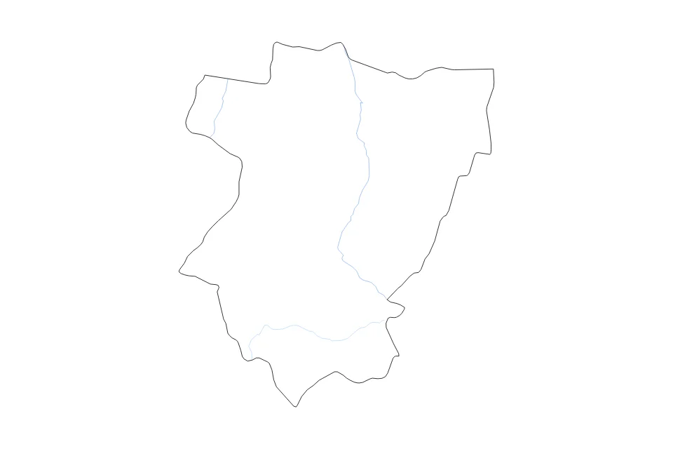 Aperçu de la carte de contour de Tucuman