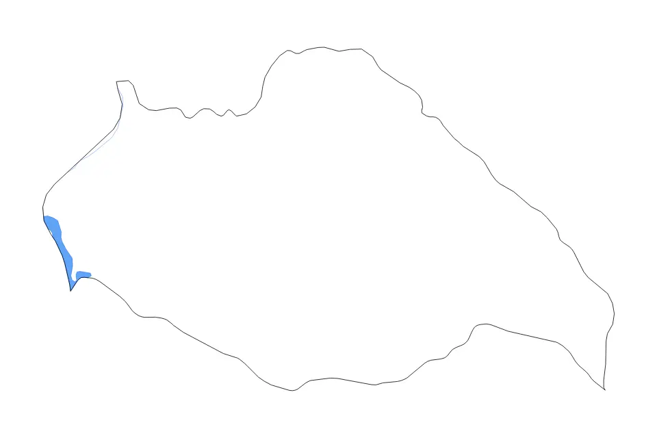 Vista previa del mapa de contorno de Artigas