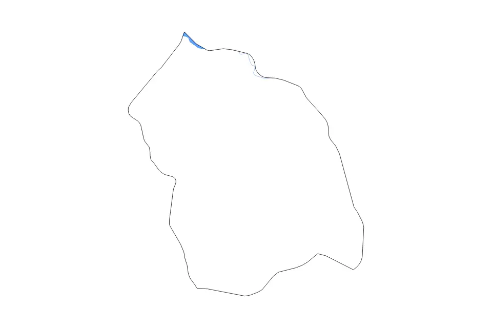 Carte de Flores, Uruguay de type contour, lacs et rivières pour Amérique du Sud, montrant contour, lacs et rivières avec des éléments hydrographiques comme Embalse de Paso del Palmar.