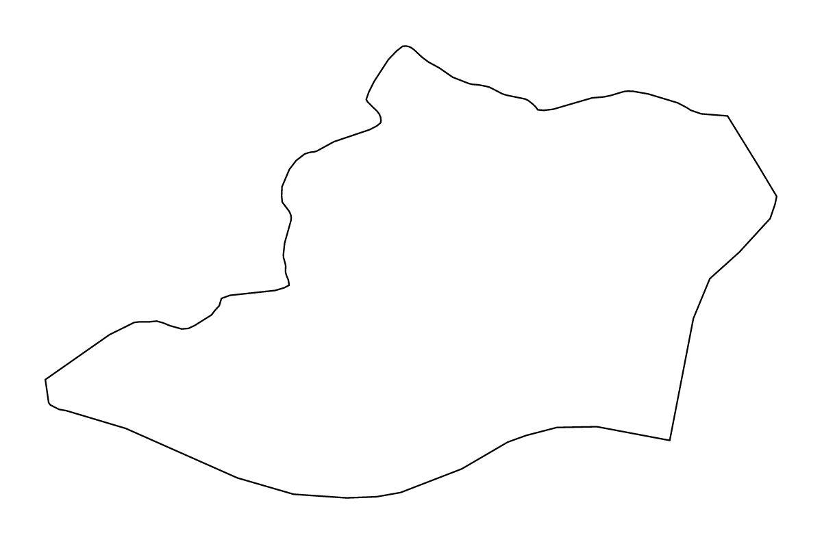 Mapa de contorno de Capital, Venezuela.